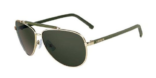Lacoste L123S 714 Shiny Gold sunglasses
