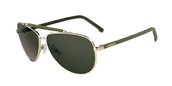 Lacoste L123S 714 Shiny Gold sunglasses
