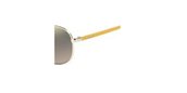 Lacoste L123S 718 Shiny Light Gold sunglasses