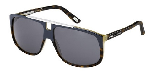 Marc Jacobs 252/S 00J1 Dark Grey Avio Blue sunglasses