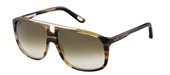 Marc Jacobs 252/S 0385 Sand Havana/Brown Grey Shaded sunglasses
