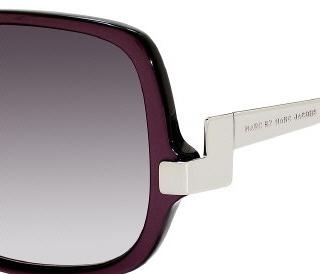 Marc by Marc Jacobs 087/S 0NUA Pearl Plum/Palladium(gray Gradient Aqua Lens) sunglasses