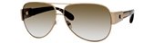 Marc by Marc Jacobs 107/S 0N8R Semi Matte Light Brown / Havana (brown Gray Gradient Lens) sunglasses