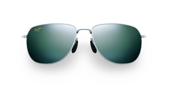 Maui Jim Coconuts 322 322 17 Silver With Blue/NaturalGrey sunglasses