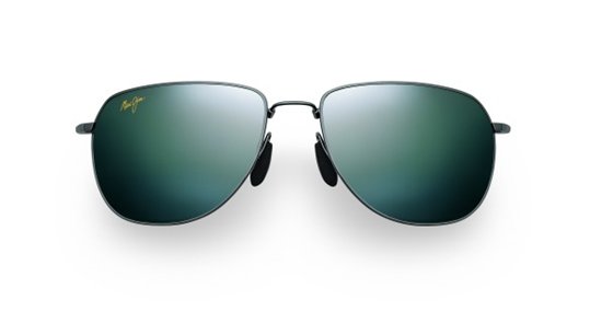 Maui Jim Coconuts 322 Gunmetal With Black / Neutral Grey 322 02D sunglasses