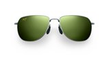 Maui Jim Coconuts 322 HT322 15A Gunmetal With Green/MauiHT sunglasses