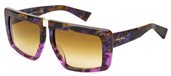 Miu Miu MU 05OS MAO1G0 Marbled Violet Havana sunglasses