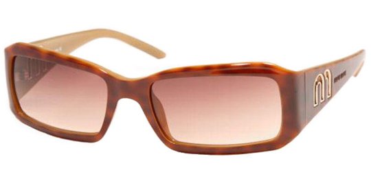 Miu Miu MU 07HS 7056S1 Tortoise w/BrownGradient Lenses sunglasses