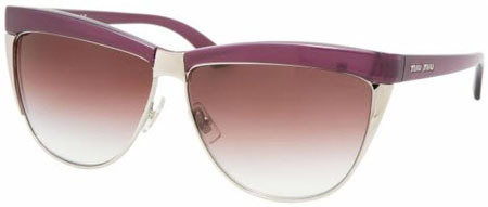 Miu Miu MU 11LS EF22I1 Violet/VioletGradient sunglasses