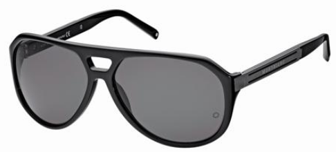 Mont Blanc MB363S 01A Black sunglasses