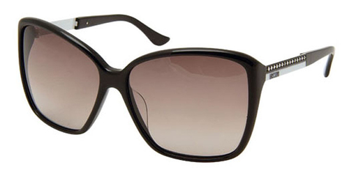 Moschino MO589 01 Back White Crystal Swarovski Shaded Dark Smoke sunglasses