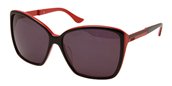 Moschino MO589 03 Black Red Smoke sunglasses