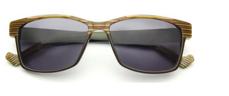 Ogi 8040 Cream Horizontal Brown sunglasses