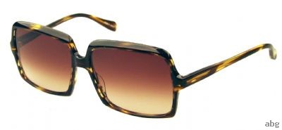 Oliver Peoples Apollonia Havana Spice Brown Gradient sunglasses