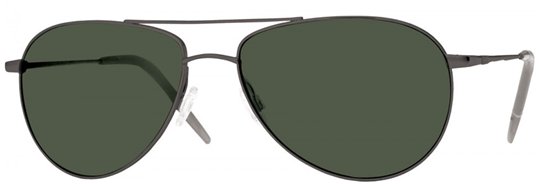 Oliver Peoples Benedict Black Chrome With G15 Polar (polarized) sunglasses