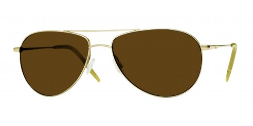 Oliver Peoples Benedict Gold With Java Polar sunglasses
