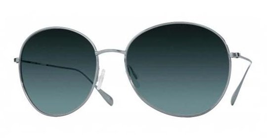 Oliver Peoples Blondell Blue Chrome With Blue Gradient Polarized Lens sunglasses