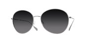 Oliver Peoples Blondell Silver With Grey Gradient Polarized Lens sunglasses