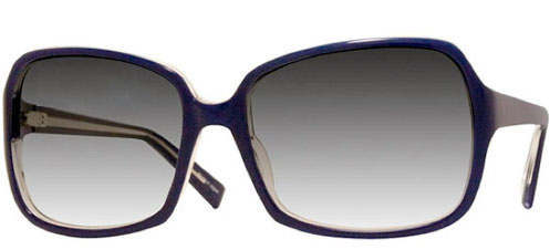 Oliver Peoples Candice Cobalt Crystal Grey Gradient sunglasses