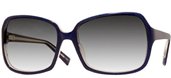 Oliver Peoples Candice Cobalt Crystal Grey Gradient sunglasses