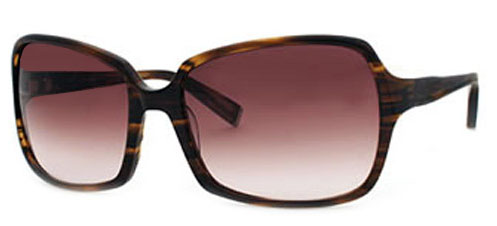 Oliver Peoples Candice Spice Brown Gradient Scarlet Crystal sunglasses