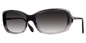 Oliver Peoples Caressa Obsidian Grey Gradient Lens sunglasses