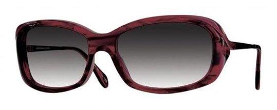 Oliver Peoples Caressa Red Havana Grey Gradient Lens sunglasses