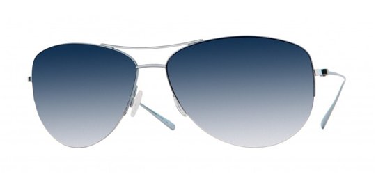 Oliver Peoples Strummer Blue Chrome With Pacific Gradient sunglasses