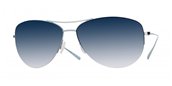 Oliver Peoples Strummer Blue Chrome With Pacific Gradient sunglasses