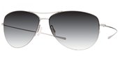Oliver Peoples Strummer Silver With Grey Gradient sunglasses