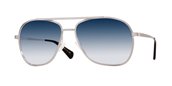 Paul Smith Drayton Brushed Chrome With Pacific Gradient sunglasses