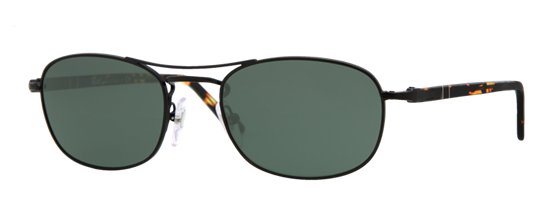 Persol PO2381S 961/31 Matte Black Gray Green sunglasses