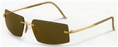 Porsche 8447 Gold/Brown sunglasses