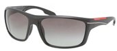 Prada Sport PS 01NS 1BO3M1 Black sunglasses