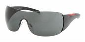 Prada Sport PS 02LS 1AB1A1 Gloss Black (gray Lens) sunglasses