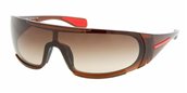 Prada Sport PS 03MS 4AN6S1 Brown Brown Gradient sunglasses