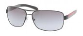 Prada Sport PS 54IS 1BO3M1 Demi Shiny Black/Gray Gradient sunglasses