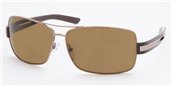 Prada Sport PS 54IS 4AC5Y1 DARK BRONZE POLAR BROWN sunglasses
