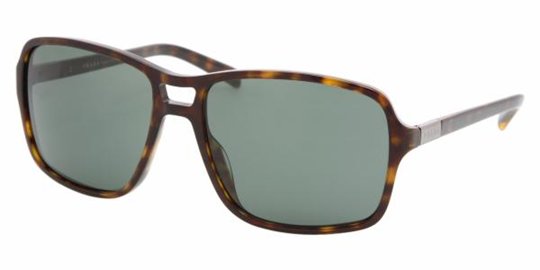 Prada PR 01NS 2AU3O1 Havana Green sunglasses