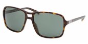 Prada PR 01NS 2AU3O1 Havana Green sunglasses