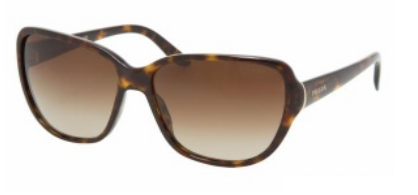 Prada PR 05MS 2AU6S1 Havana Brown sunglasses
