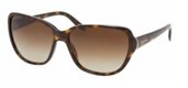 Prada PR 05MS 2AU6S1 Havana Brown sunglasses