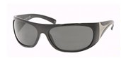 Prada PR 06IS 1AB1A1 Gloss Black Gray sunglasses