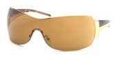 Prada PR 54GS 5AK2Z1 Shiny Gold Brown sunglasses