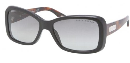 Ralph Lauren RL8066 525811 Black Gray Gradient sunglasses
