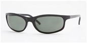 Ray Ban RB2030 W3284 Glossy Black Crystal Green sunglasses