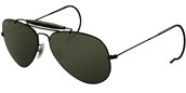 Ray Ban RB3030 L9500 G 15xlt Black sunglasses