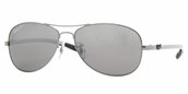Ray Ban RB8301 004/N8 Gunmetal Grey Mirror Polar sunglasses