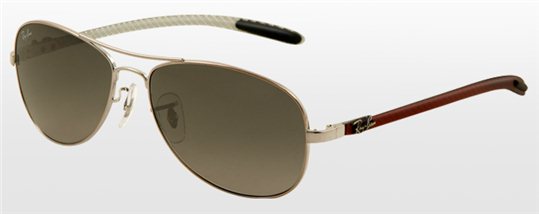 Ray Ban RB8301 130/71 Shiny Gunmetal  sunglasses
