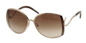 Roberto Cavalli RC663S Amaranto 28F Gold Brown sunglasses